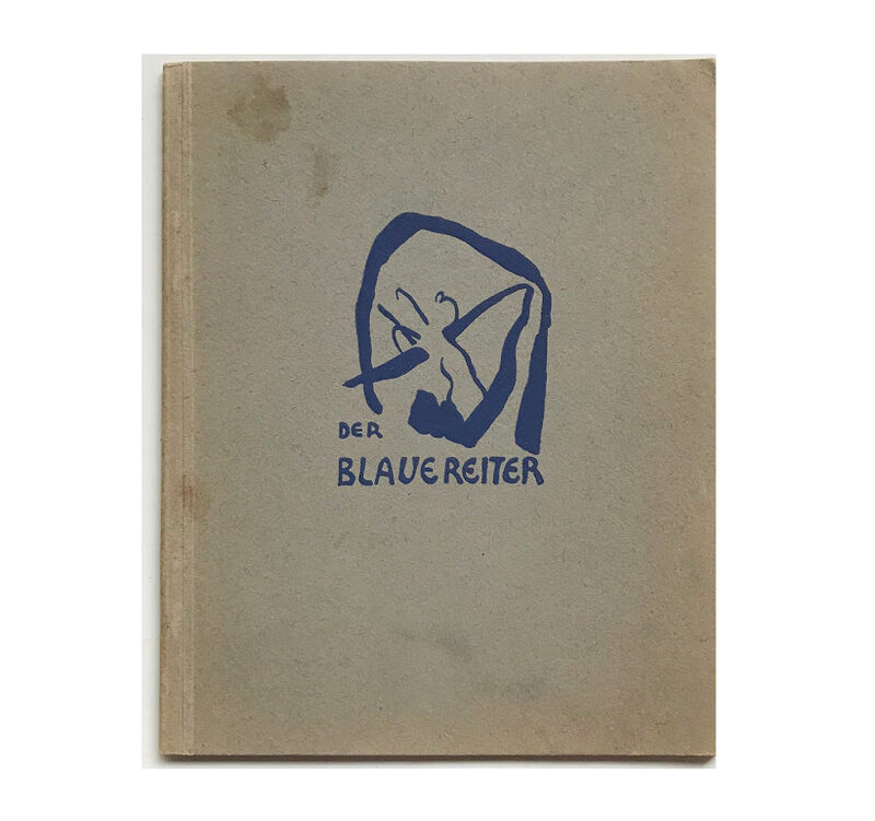 Andy Warhol, ‘"The Blue Rider (Der Blaue Reiter)", 1911-12, Exhibition Catalogue, Cover by Kandinsky, Published by Hans Goltz Munich, RARE’, 1911-12, Ephemera or Merchandise, Screen Print Cover, VINCE fine arts/ephemera