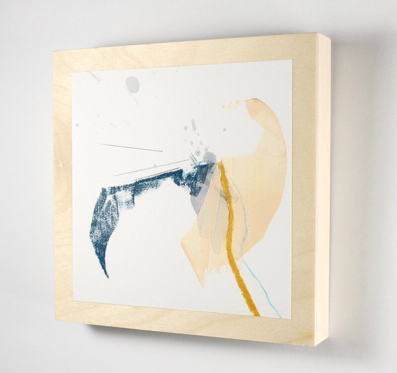 Gabriella Kirby, ‘Propulsion 1’, 2019, Mixed Media, Acrylic, ink wash, pastel, graphite on plaster coated wood panel, Emerge Gallery NY