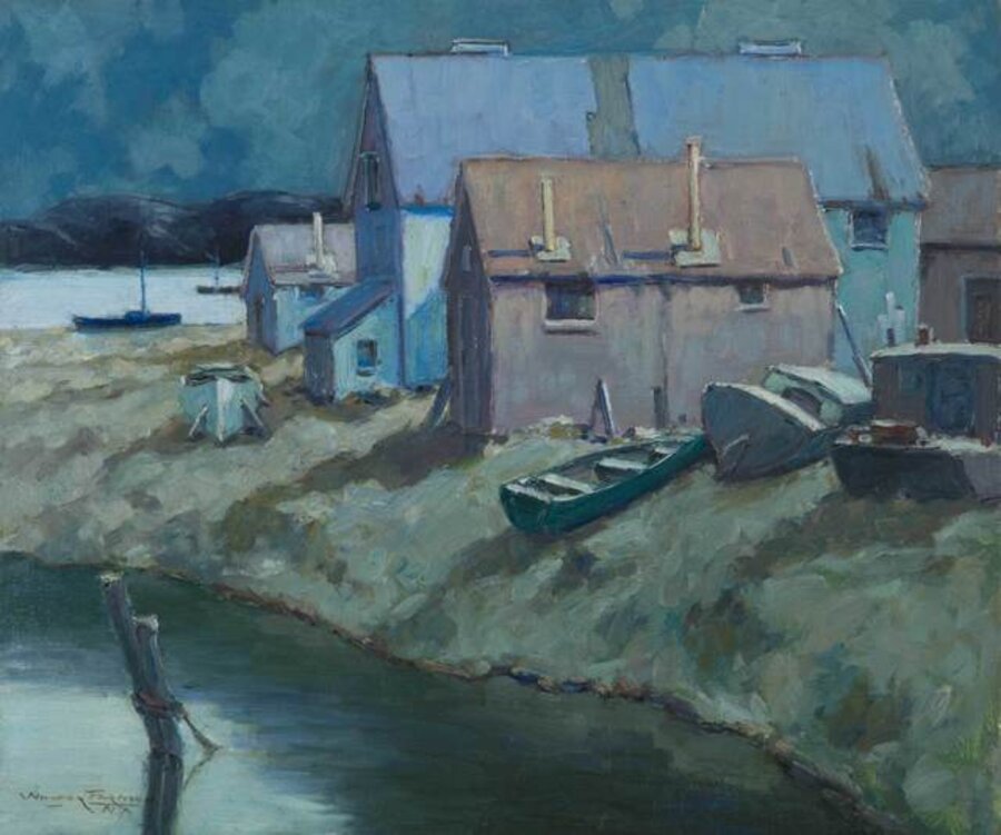 Moonlight on Shore