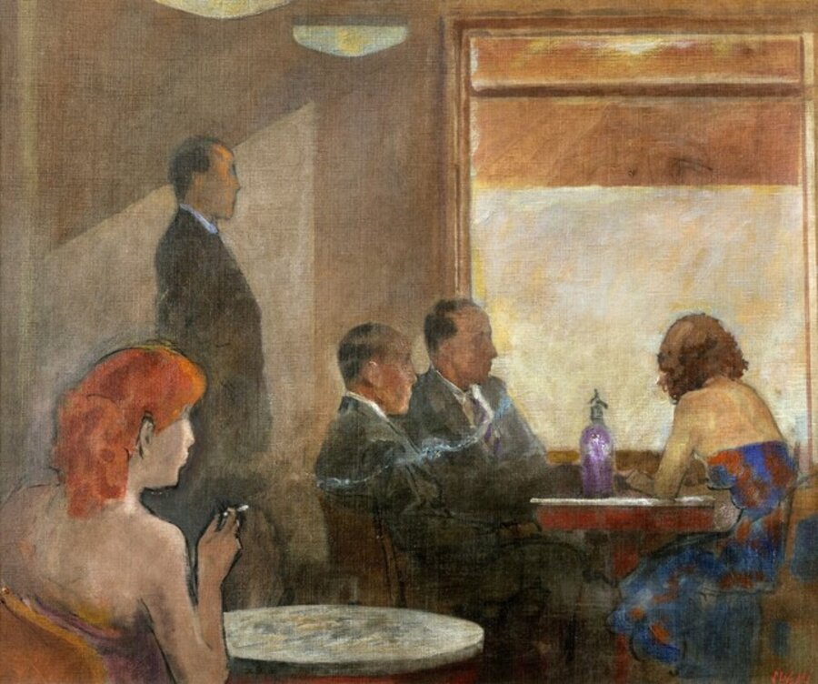 Cafe interior