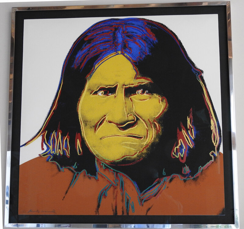 Andy Warhol, ‘Geronimo’, 1986, Print, Screenprint on Lenox Museum board, Artsy x Rago/Wright