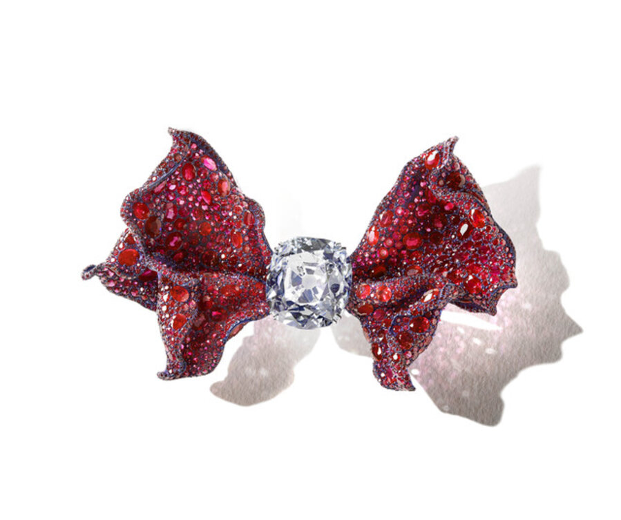 2018 Black Label Masterpiece XXI Ribbon Brooch