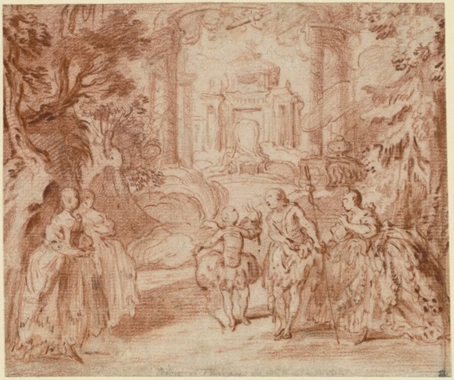 The Divertissement from Voltaire's "La princesse de Navarre"