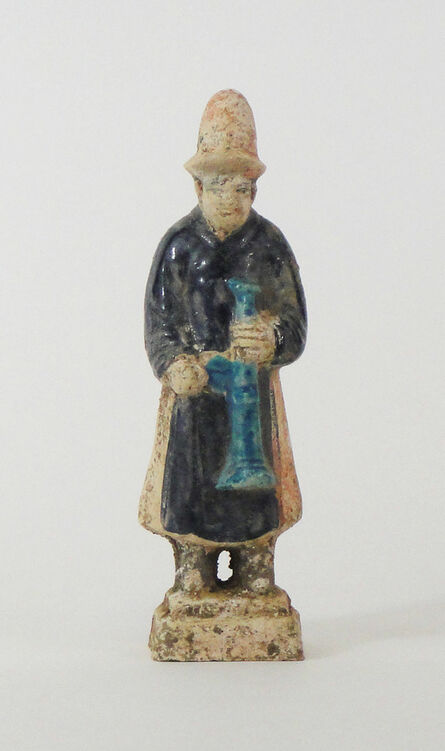 Anonymous, ‘Ancient Chinese Statuette of a Servant with a Trumpet’, Ming Dynasty (1368-1644)