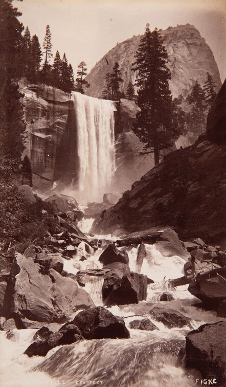 George Fiske, ‘Vernal Fall, Yosemite’, c. 1884