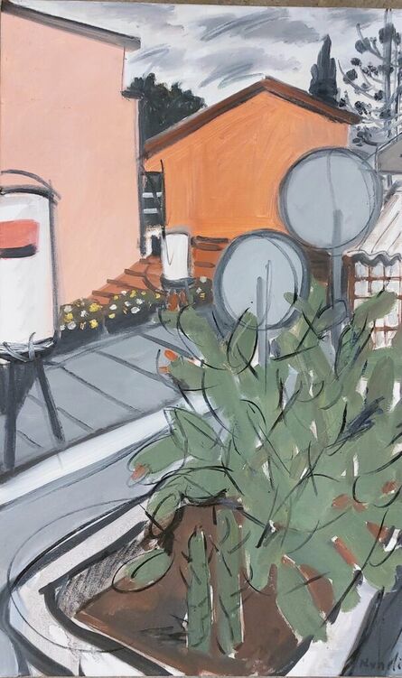 Olga Kundina, ‘Cactus on the roof’, 2023