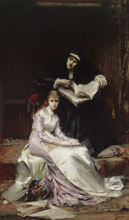 Anatole Vély, ‘Le Coeur S’Éveille (Awakening of the Heart)’, 1880