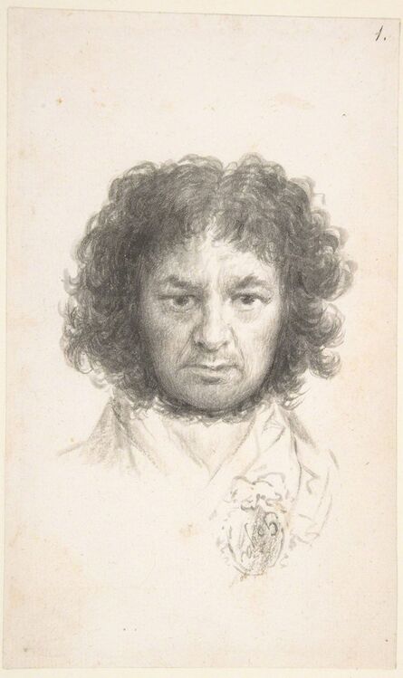Francisco de Goya, ‘Self Portrait’, 1795-1797