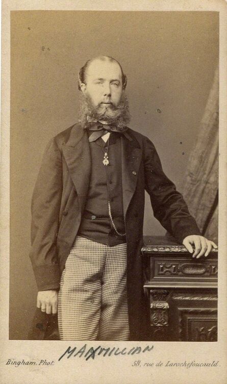 François Aubert, ‘Portrait of French Emperor Maximillian of Mexico’, ca. 1867