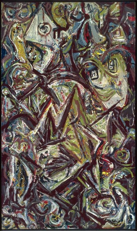 Jackson Pollock, ‘Troubled Queen’, 1945