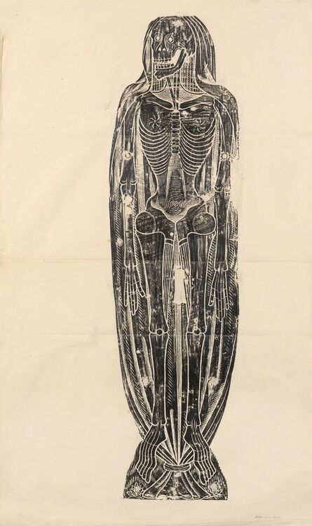 ‘Shrouded Skeleton’, c. 1860