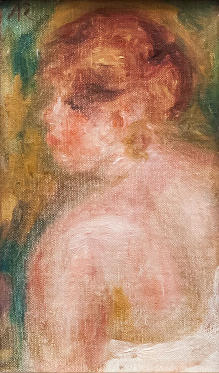 Pierre-Auguste Renoir, ‘Buste de femme de profil’, 1915