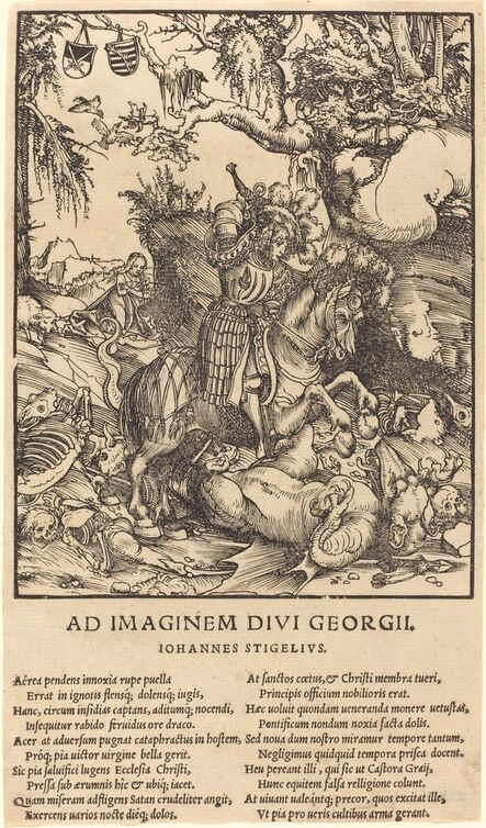 Lucas Cranach the Elder, ‘Saint George and the Dragon’