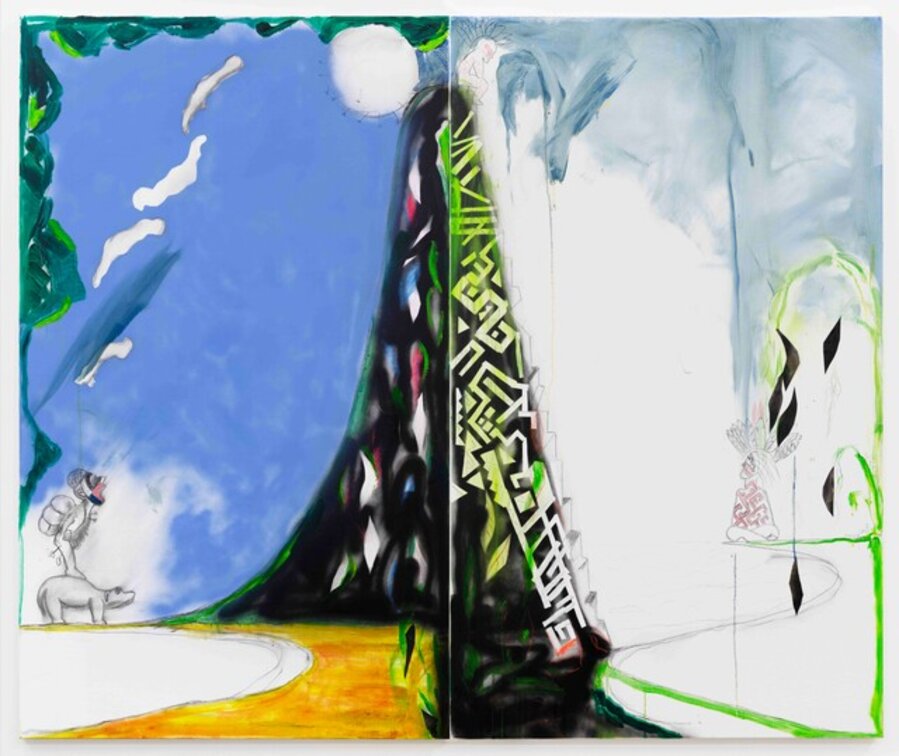 From the Ayahuasca Notebook: The Conquest of Futility: A Kongo Nganga Stills the Boulder of Sisyphous While Pajé Txai Kuin Climbs Jacob's Ladder Only to Meet His Own Soul