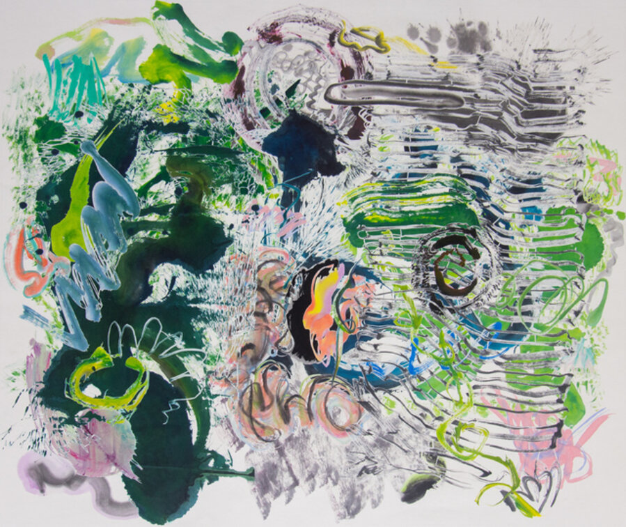 500 Brushstrokes #61