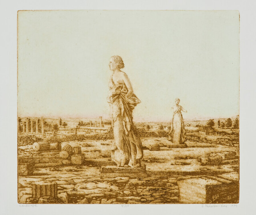 Landscape Statues, #16B