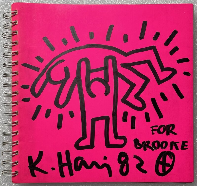 Keith Haring, ‘Untitled’, 1982, Drawing, Collage or other Work on Paper, Black marker on paper, Bengtsson Fine Art