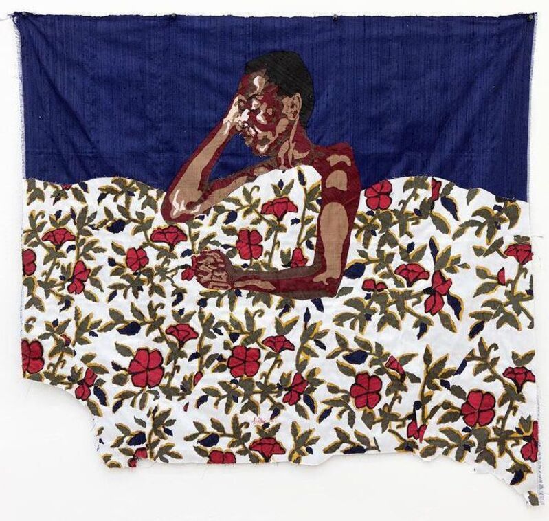 Billie Zangewa, ‘Midnight Aura’, 2012, Textile Arts, Silk tapestry, Stedelijk Museum Amsterdam