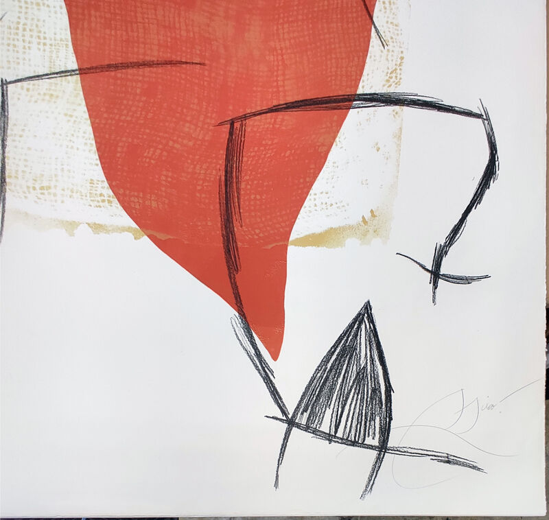 Joan Miró, ‘LA FOLLE AU PIMENT RAGEUR’, 1975, Print, LITHOGRAPH, Gallery Art