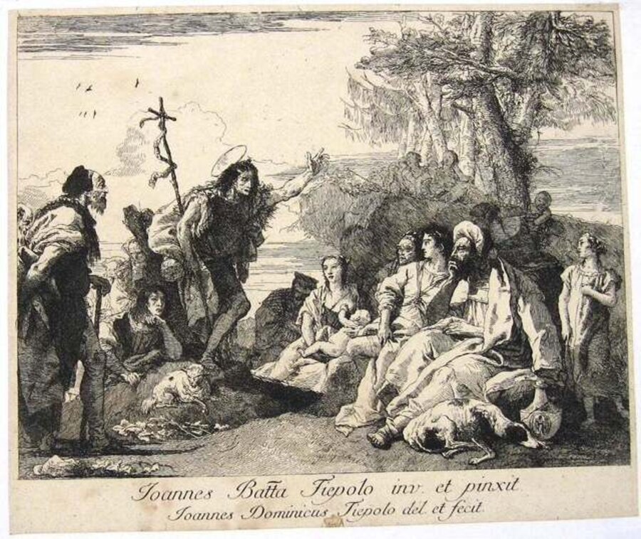 La Predicazione di S. Giovanni Battista