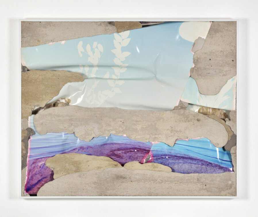 Great Salt Lake Layered Concrete