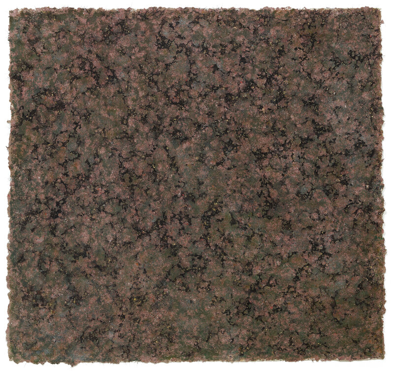 Hong Zhu An, ‘洁    Purity’, ca. 2012, Painting, Paper pulp painting, acrylic and cotton thread, STPI