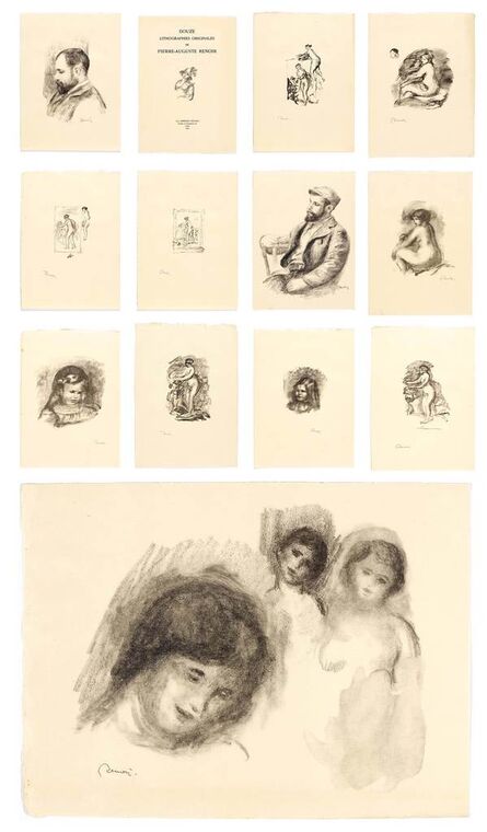 Pierre-Auguste Renoir, ‘Douze lithographies originales des Pierre-Auguste Renoir’, 1919