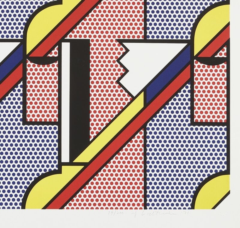 Roy Lichtenstein, ‘Modern Print ’, 1971, Print, Lithograph and screenprint on special arjomari paper, Fine Art Mia