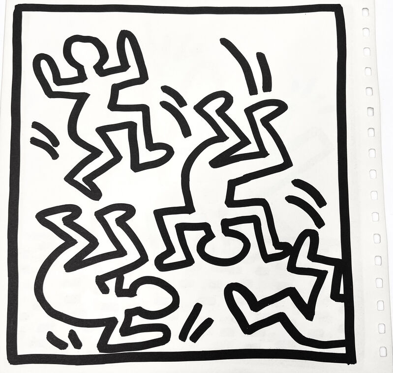 Keith Haring, ‘Keith Haring (untitled) Barking Dog lithograph 1982’, 1982, Ephemera or Merchandise, Offset lithograph, Lot 180 Gallery