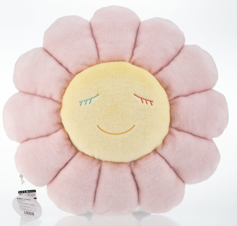 Takashi Murakami, ‘Flower Cushion (Pink)’, Other, Polyester plush pillow, Heritage Auctions
