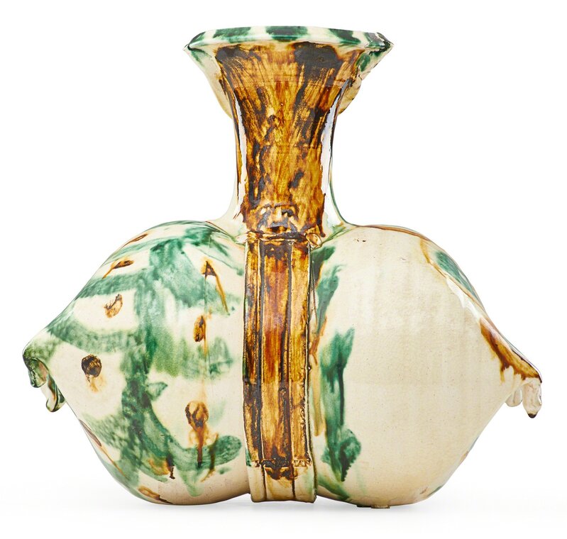 Betty Woodman, ‘Early pillow pitcher, Tang-style glaze, New York’, 1970s, Design/Decorative Art, Glazed earthenware, Rago/Wright/LAMA/Toomey & Co.
