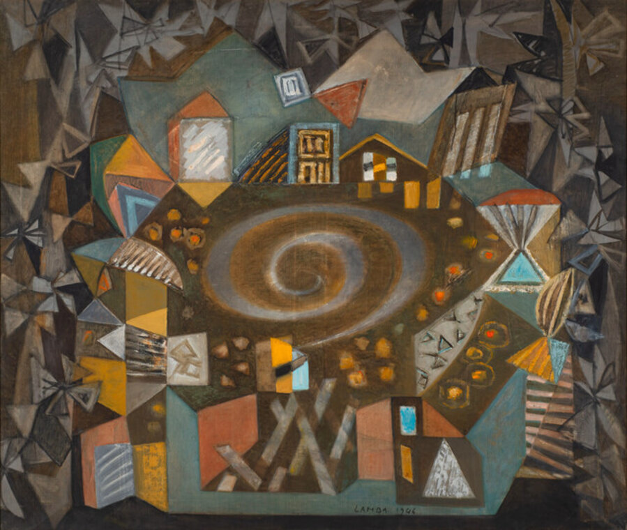Spirale et village