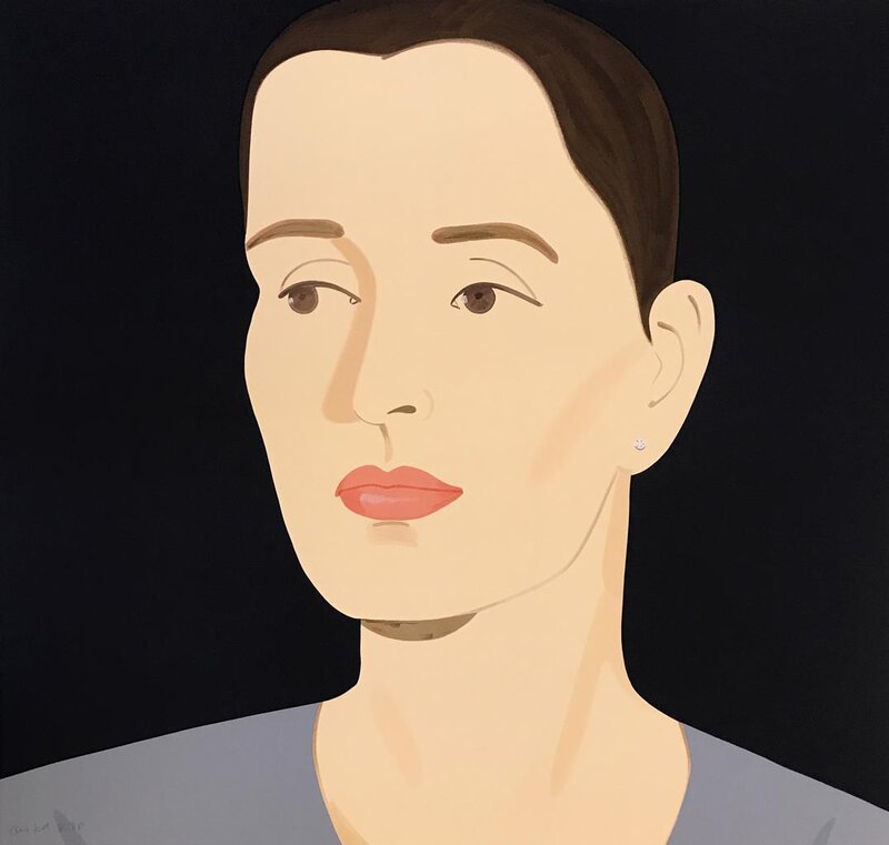 Alex Katz, ‘Vivien’, 2012, Print, 38-color silkscreen on 2-ply museum board, Hamilton-Selway Fine Art