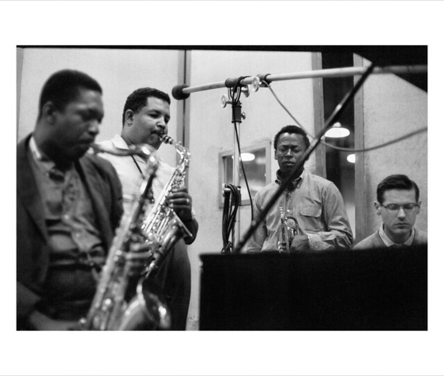 Miles Davis, Kind of Blue sessions, New York 1959 by Don Hunstein