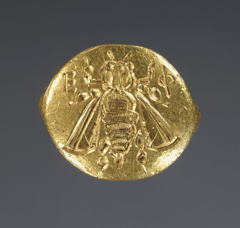 ‘Ring’,  3rd century B.C., Gold, J. Paul Getty Museum
