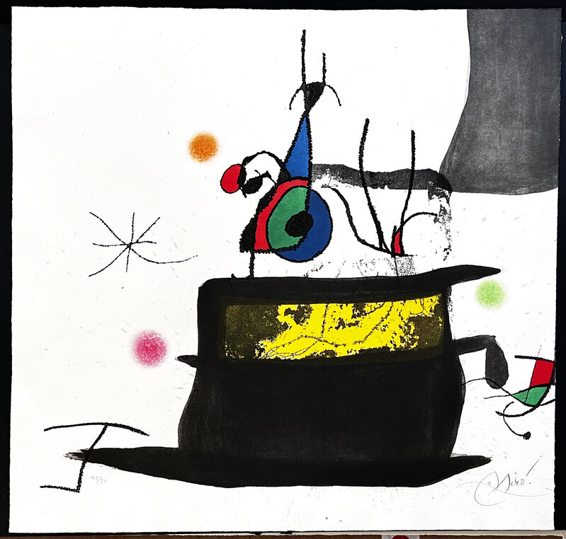 Joan Miró, ‘Carrosse d’ Oiseaux’, 1973, Print, Original Etching & Aquatint in colours, on Arches paper, Fairhead Fine Art Limited