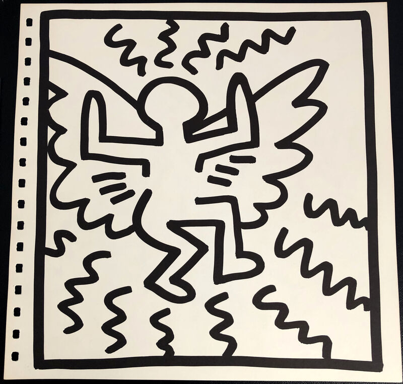 Keith Haring, ‘Keith Haring (untitled) crocodile lithograph 1982’, 1982, Print, Offset lithograph, Lot 180 Gallery