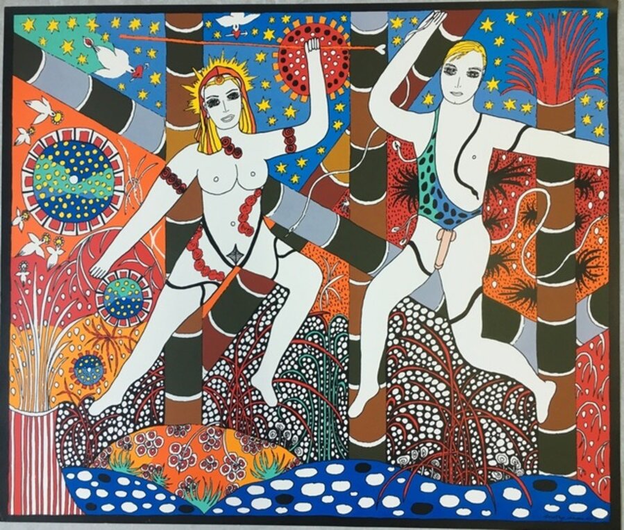 The Queens of the Amazons and Achilles