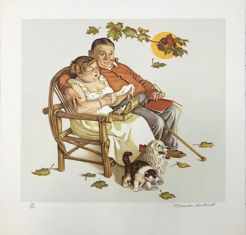 Norman Rockwell, ‘FOUR AGES OF LOVE SUITE’, 1977, Books and Portfolios, LITHOGRAPH, Gallery Art