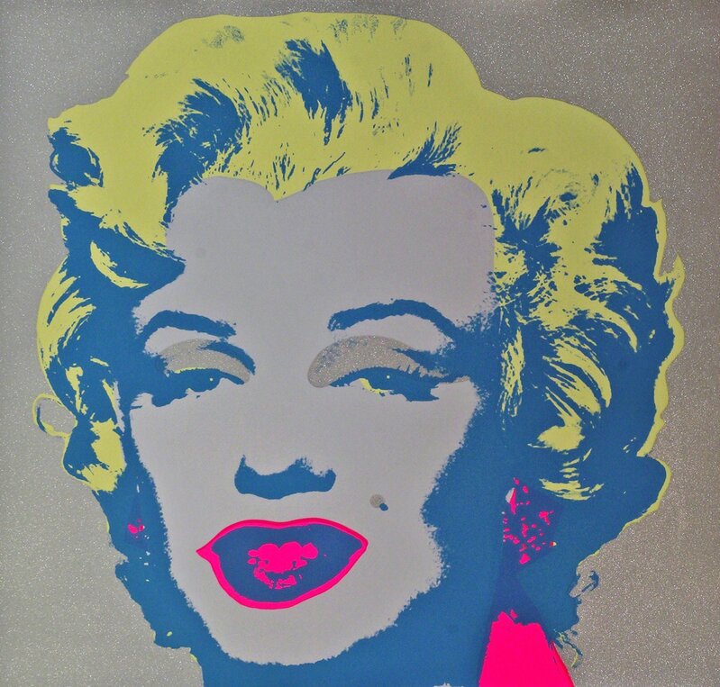 Andy Warhol, ‘Diamond Dust Marilyn’, Print, Screenprint In Colours On Museum Board Paper, Roseberys