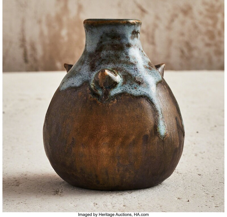 Théo Perrot, ‘Cabinet Vase’, 1908, Design/Decorative Art, Glazed stoneware, Heritage Auctions