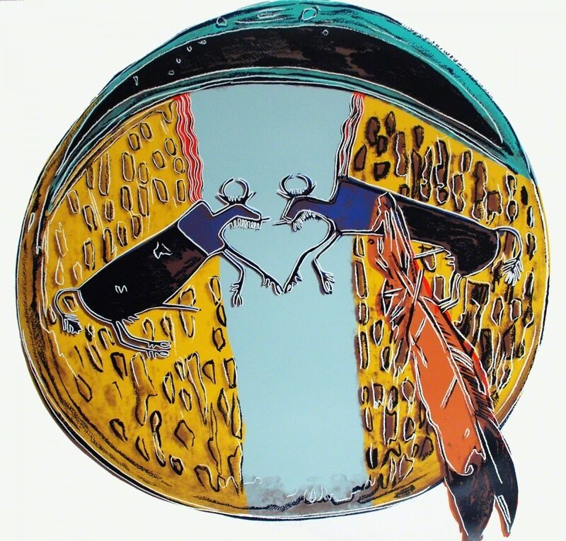 Andy Warhol, ‘Plains Indian Shield (FS II.383)’, 1986, Print, Screenprint on Lenox Museum Board, Revolver Gallery