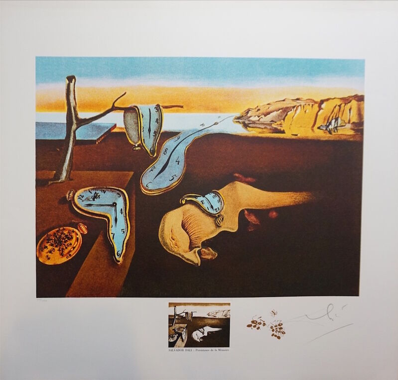 Salvador Dalí, ‘Changes in Great Masterpieces Persistence of Memory’, 1974, Print, Lithograph, Fine Art Acquisitions Dali 