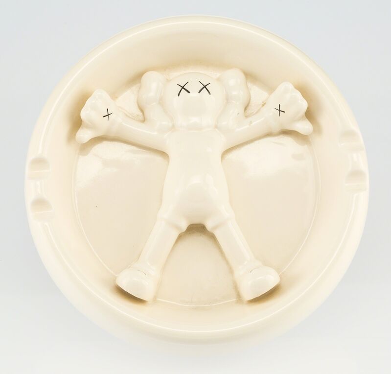 KAWS, ‘Original Fake Ashtray’, 2008, Other, Whiteware ceramic with glazing, Heritage Auctions