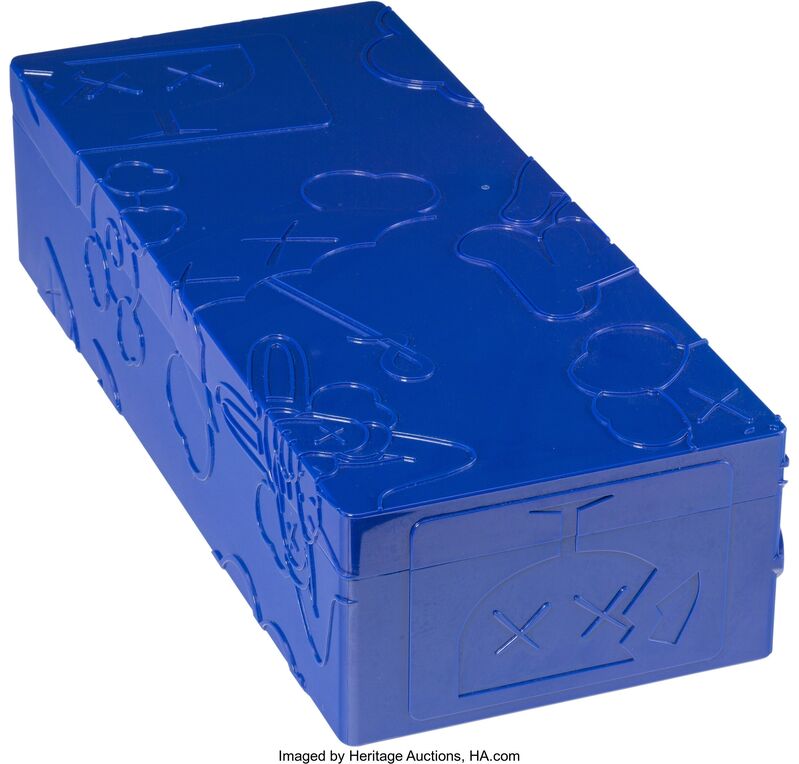 KAWS, ‘Bendy (Blue)’, 2003, Sculpture, Painted cast vinyl, Heritage Auctions