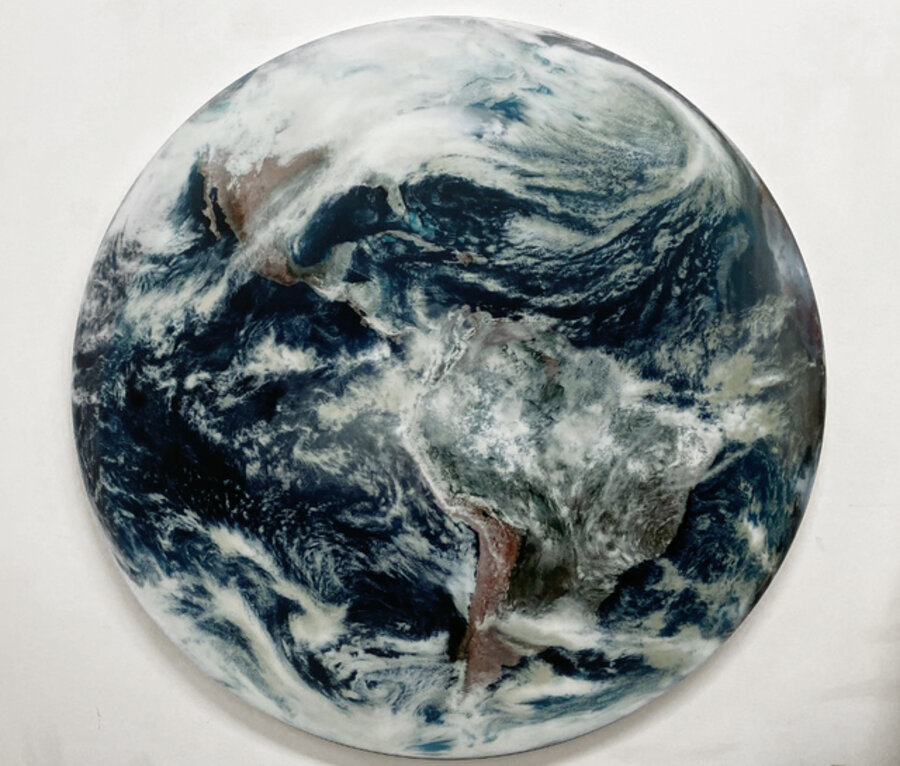 Blue Marble Lenticular
