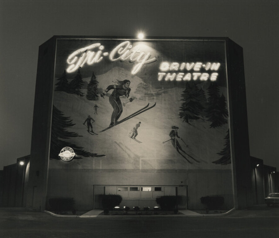 Drive-In Theater, Highway 1-10, Loma Linda, California