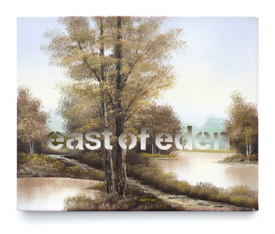 Armichair Painting - Untitled (east of eden) "Unique"