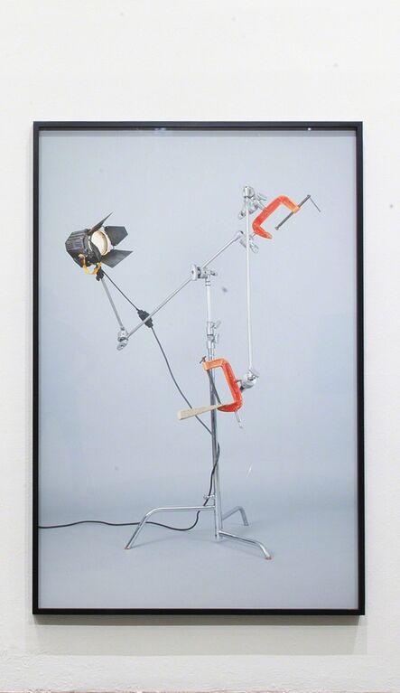 Adrian S. Bara, ‘“Untitled (c-stand, clamp, fresnel 650, cuña),”’, 2015