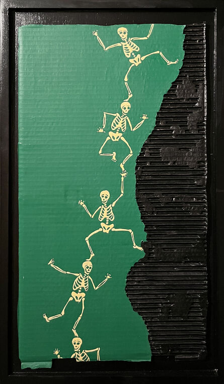 Aldo Mugnier, ‘Climbing Skeletons’, 2022